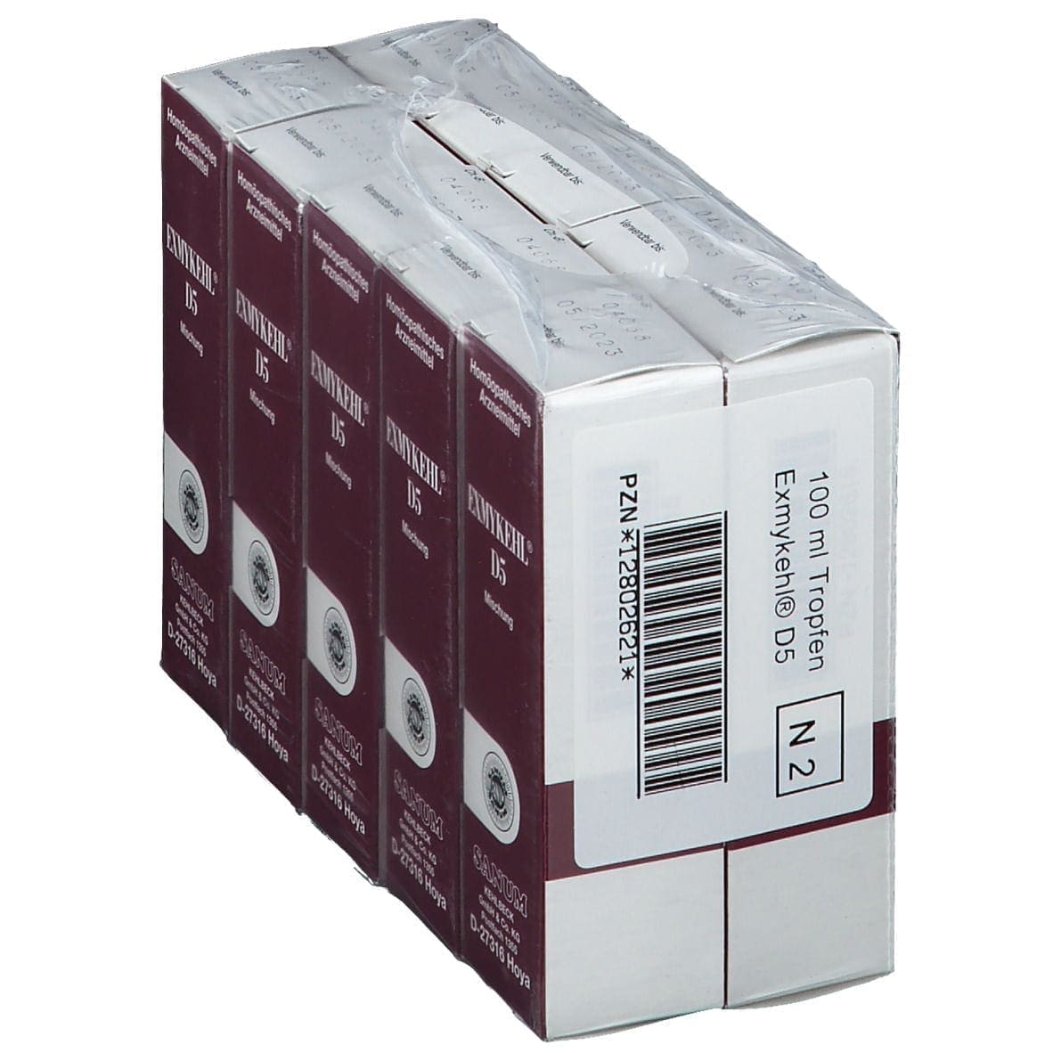 Candida albicans, Candida parapsilosis, Penicillium roquefortii, EXMYKEHL D 5 oral drops UK