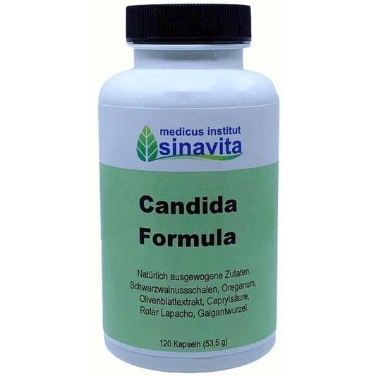 CANDIDA FORMULA, caprylic acid, olive leaf extract, caprylic acid, MCT, galangal root UK
