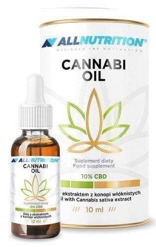 Cannabi CBD Oil 10% Allnutrition 10ml UK