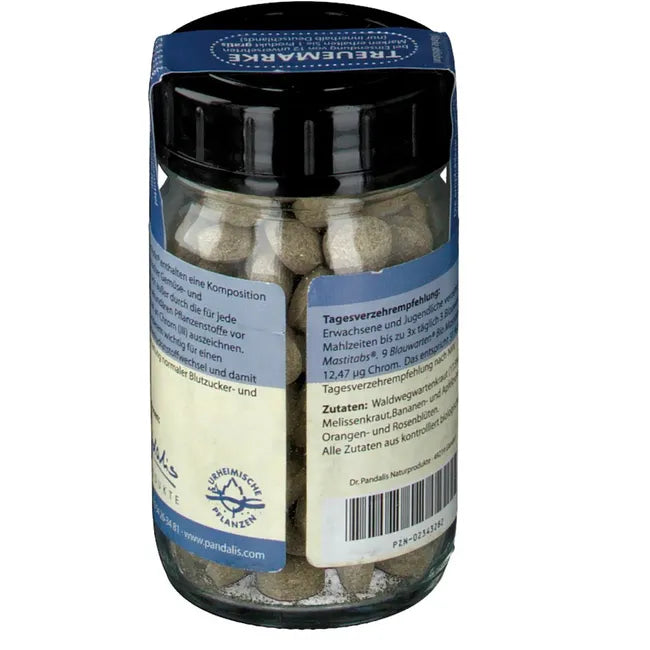 carbohydrate metabolism BLAUWARTEN Organic Mastitabs Dr. Pandalis Tablets 145 pieces
