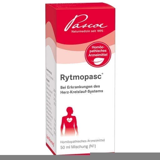 Cardiac arrhythmia, palpitations, tachycardia, RYTMOPASC drops UK