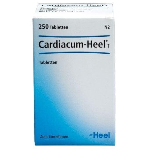 CARDIACUM Heel T Tablets, cardiovascular system diseases UK