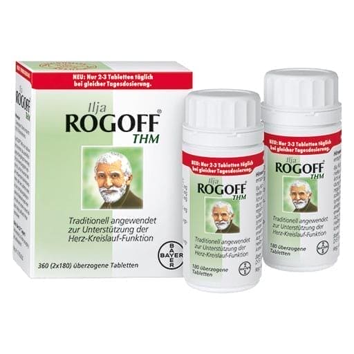 Cardiovascular system, ILJA ROGOFF THM coated tablets UK