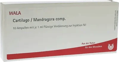 CARTILAGO, Mandragora comp.ampoules UK
