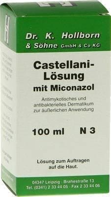 CASTELLANI m. Miconazole solution 100 ml UK