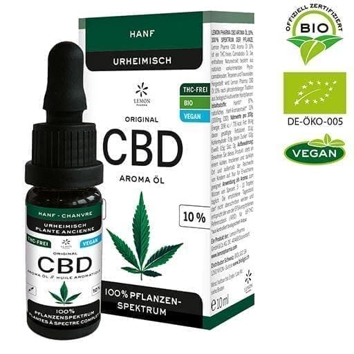 CBD 10% hemp, cannabidiol oil drops 10 ml terpenes, flavonoids UK