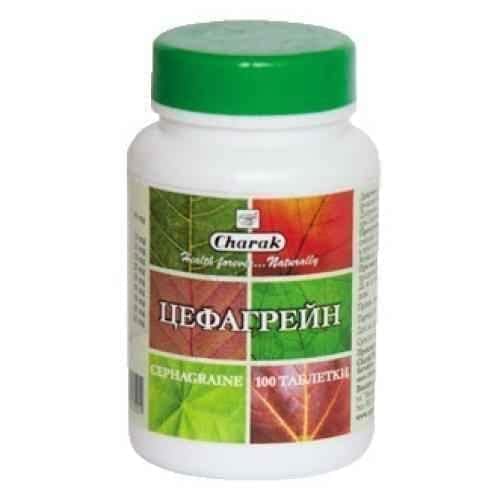 CEFAGRAINE for sinusitis and migraine 100 tablets, CEPHAGRAINE UK