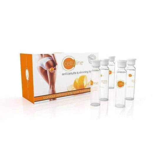 CELLULINE x 12 ampoules, cellulite treatment UK