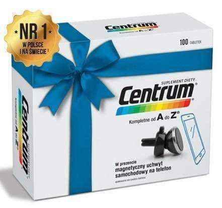 Center AZ x 100 tablets + Phone holder as a gift UK