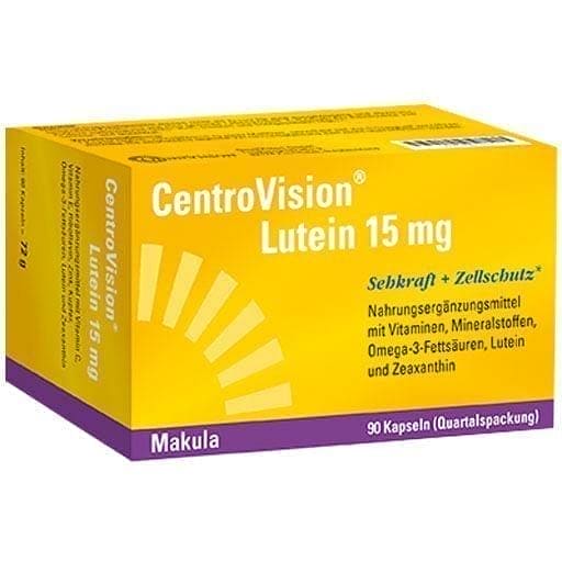 CENTROVISION, Lutein, zeaxanthin, omega 3, zinc, copper UK