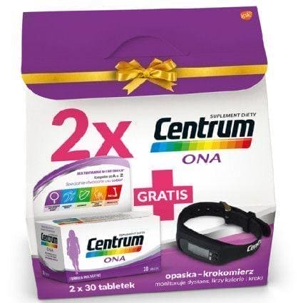 Centrum She x 30 + 30 + FREE pedometer UK
