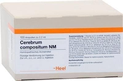 CEREBRUM COMPOSITUM NM ampoules 100 pc neuralgia, nervous exhaustion UK