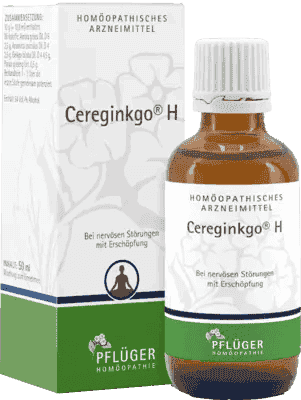 CEREGINKGO H drops, Nervous system disorders with exhaustion UK