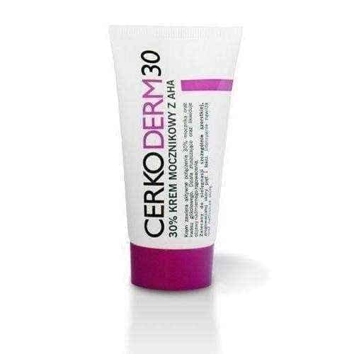 CERKODERM 30 Cream urea. AHA 50ml UK