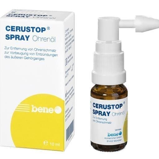 CERUSTOP ear oil spray UK