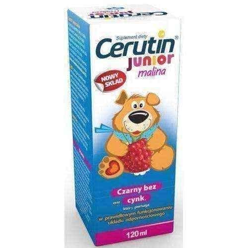 Cerutin Junior raspberry 120ml UK