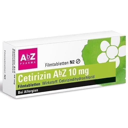 CETIRIZINE AbZ 10 mg cetirizine dihydrochloride UK