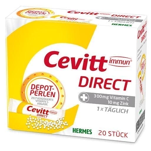 CEVITT immune DIRECT pellets, vitamin C, citrus flavonoids, zinc, histidine UK