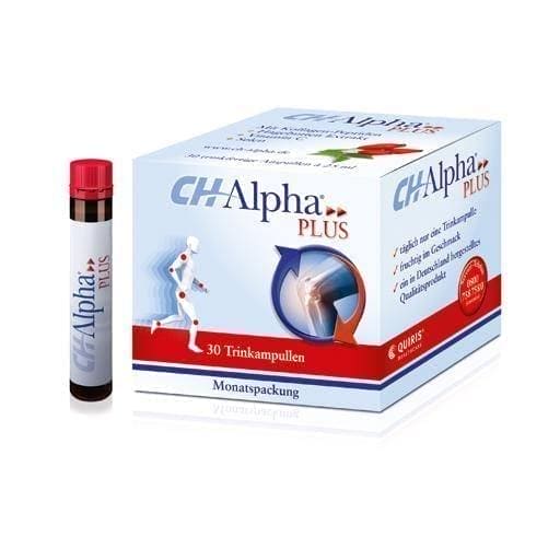 CH ALPHA Plus collagen, rose hip drinking ampoules 30 pc UK