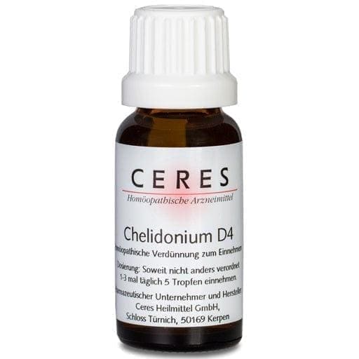 Chelidonium majus, Chelidonium D 4 Dilution, CERES UK