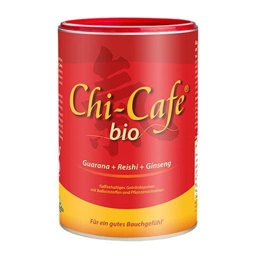 CHI CAFE organic + fiber, guarana Dr.Jacob's VEGAN powder UK