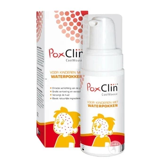 Chicken pox POXCLIN COOLMOUSSE foam UK