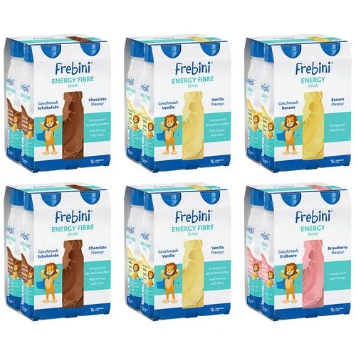 children FREBINI Energy Drink, non-alcoholic, 24 x 200 ml drinking bottles