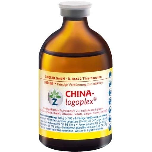 CHINA-LOGOPLEX solution for injection vet. UK