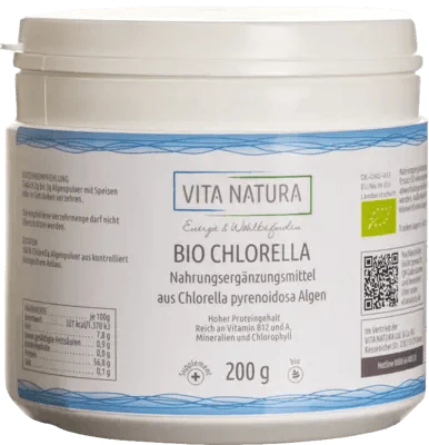 CHLORELLA ALGAE POWDER, Chlorella pyrenoidosa organic UK