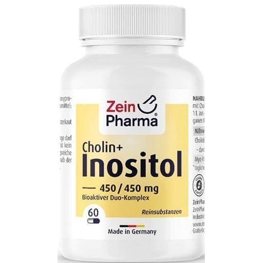 Choline and inositol for brain, focus Capsules UK