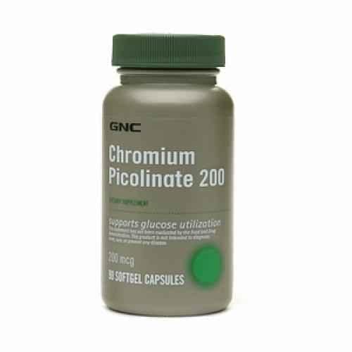 CHROMIUM PICOLINATE 200 mcg. 90 tablets UK
