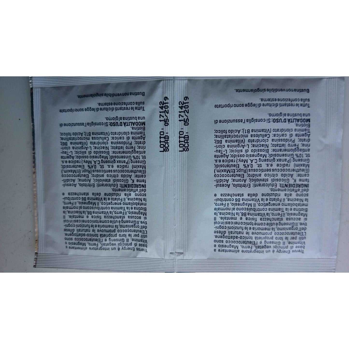 Chronic fatigue syndrome, TREROS ENERGY x 12 sachets, mental tiredness UK