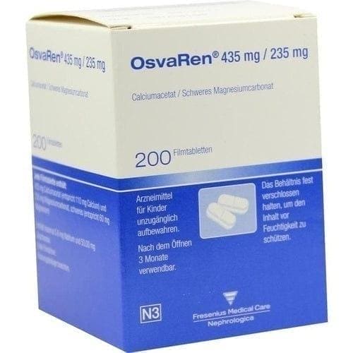 Chronic kidney failure, OSVAREN film-coated tablets UK