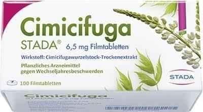 CIMICIFUGA STADA film-coated tablets 100 pc UK