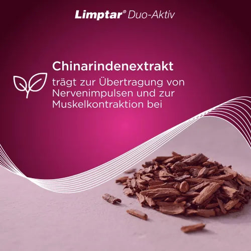 cinchona bark extract and 300 mg magnesium, LIMPTAR Duo-Active Tablets 30 pcs