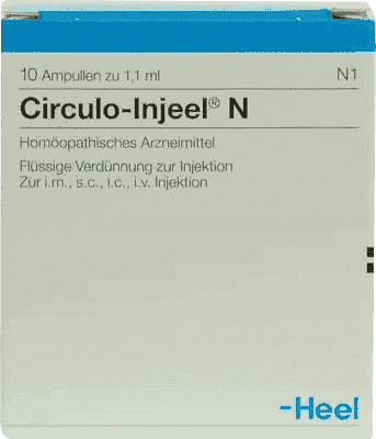 CIRCULO Injeel N ampoules, Homeopathic medicine UK