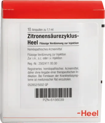 CITRIC ACID CYCLE Heel Ampoules UK