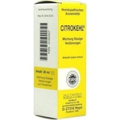 CITROKEHL drops for patients suffering weakness, treating weak pulse UK