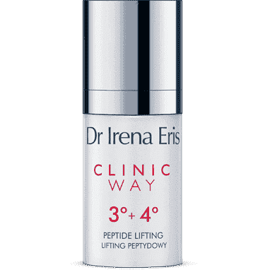 CLINIC WAY 3 ° + 4 ° Lifting peptide 50+ and 60+ cream 15ml, peptides for skin UK