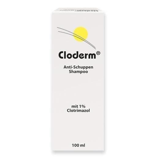 CLODERM, clotrimazole anti-dandruff shampoo UK