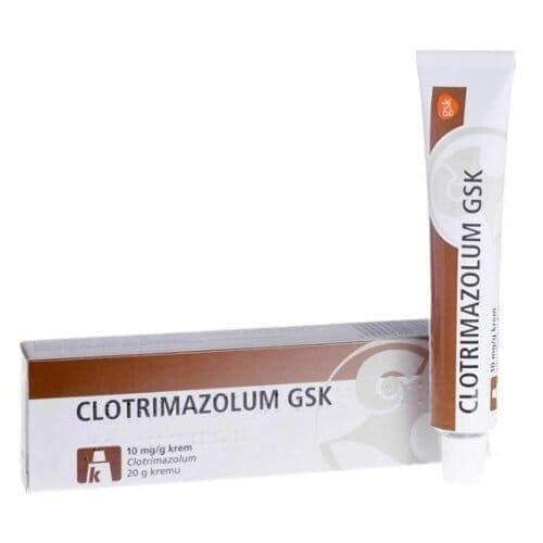 CLOTRIMAZOLUM GSK 1% cream, clotrimazolum krem, fungal infection, toenail fungus UK