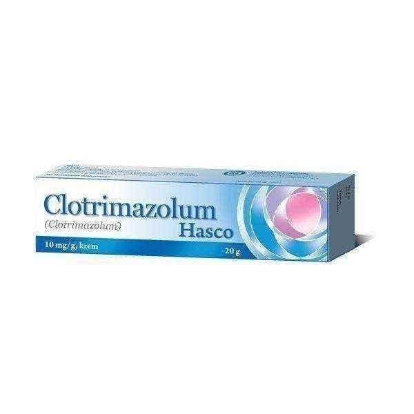 CLOTRIMAZOLUM Hasco CREAM 20g, athlete's foot, skin fungus, ringworm treatment UK