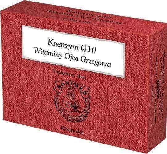 Coenzyme Q10 Vitamins of Father Gregory x 30 capsules UK