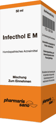 Colds, flu infections, inflammation of the respiratory tract, INFECTHOL EM UK