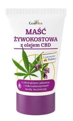 Comfrey ointment with CBD oil 140ml UK