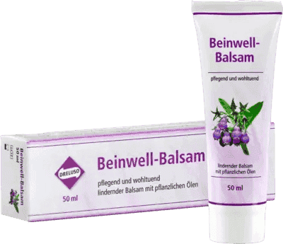 Comfrey root balm, Ricinus communis, Symphytum officinale UK