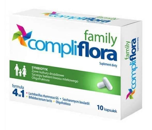 Compliflora Family MULTICAPS Saccharomyces boulardii UK