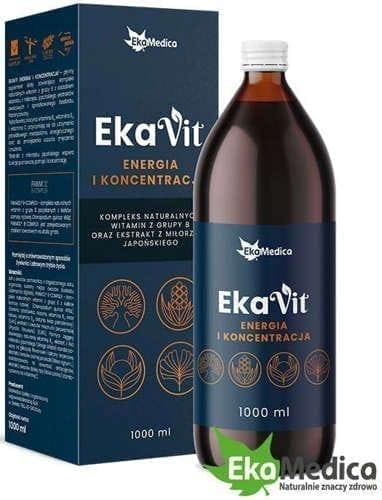 Concentration, Memory, EkaMedica Ekavit Energy and Concentration Liquid UK