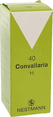 Convallaria majalis, CONVALLARIA H No.40, nerve-related heart problems UK