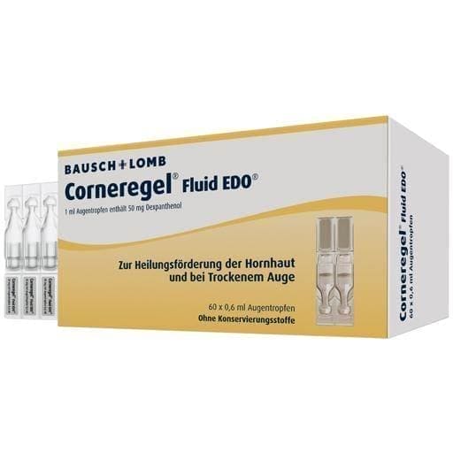 CORNEREGEL Fluid EDO Dexpanthenol eye drops UK